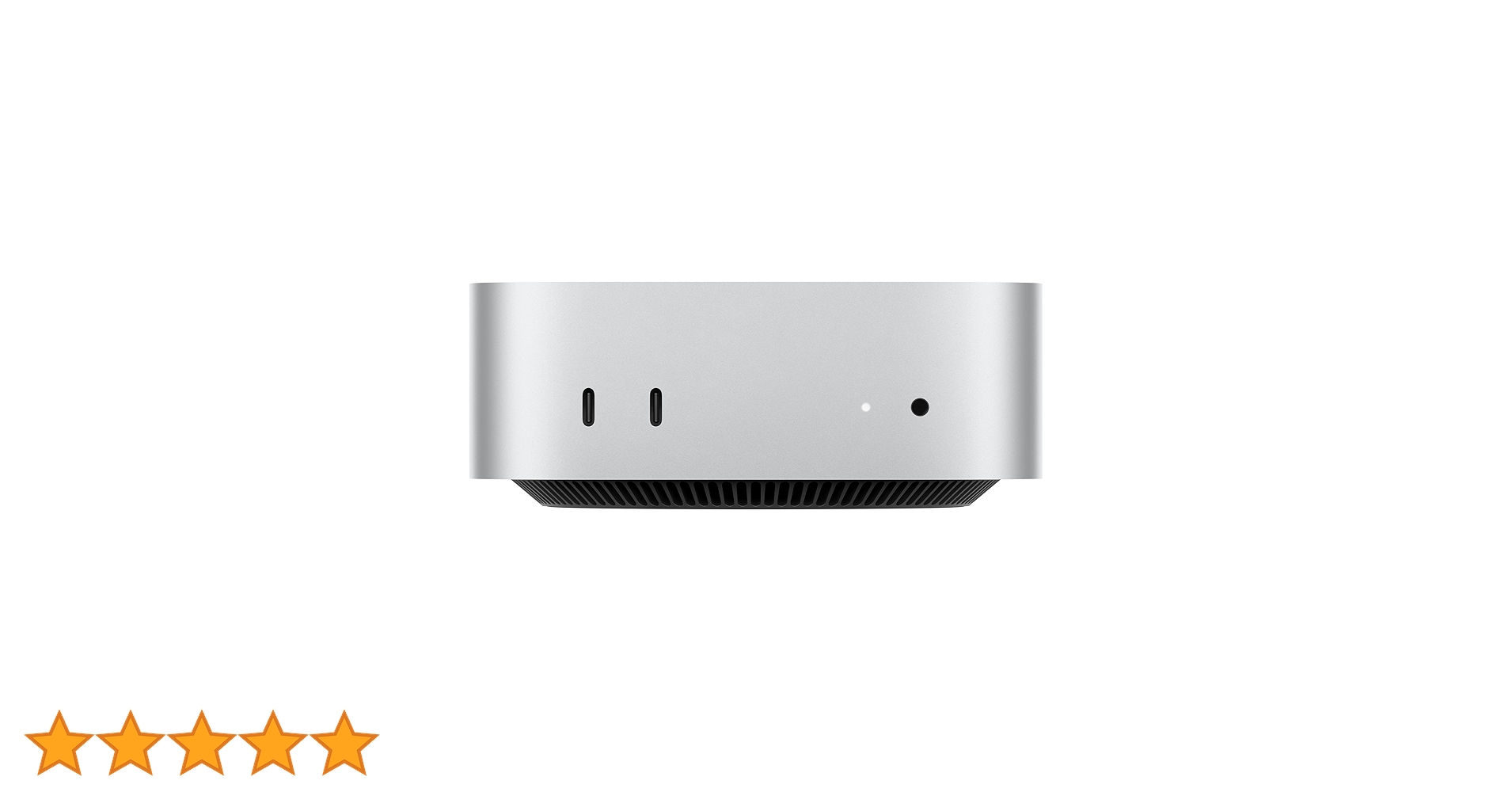 Apple Mac mini Desktop-Computer mit M4 Chip mit 10 Core CPU und 10